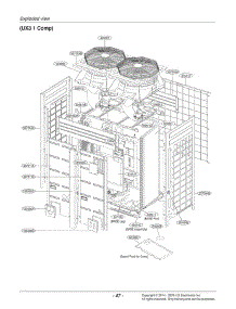 Section 2 parts for Lg Air Conditioner ARUB096BTE4.AWGBLUS from AppliancePartsPros.com