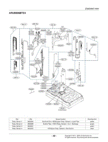 Section 3 parts for Lg Air Conditioner ARUB096BTE4.AWGBLUS from AppliancePartsPros.com