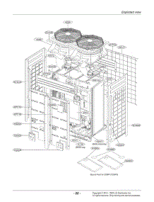 Section 2 parts for Lg Air Conditioner ARUB145DTE4.AWGBLUS from AppliancePartsPros.com