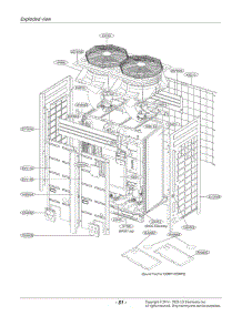 Section 2 parts for Lg Air Conditioner ARUB168DTE4.AWGBLUS from AppliancePartsPros.com
