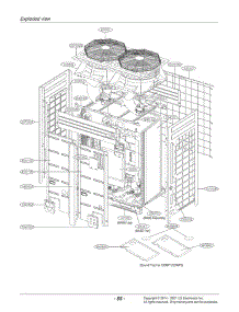 Section 2 parts for Lg Air Conditioner ARUB169BTE4.AWGBLUS from AppliancePartsPros.com