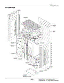 Section 2 parts for Lg Air Conditioner ARUM121DTE5.AWGBLUS from AppliancePartsPros.com