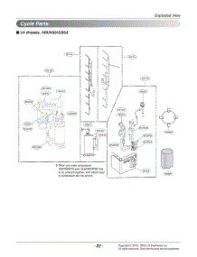 Section 3 parts for Lg Air Conditioner ARUN024GSS4.EWGBLUS from AppliancePartsPros.com