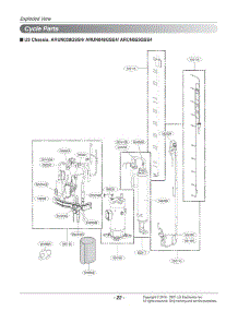 Cycle Parts parts for Lg Air Conditioner ARUN053GSS4.EWGBEUS from AppliancePartsPros.com