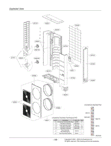 Section 2 parts for Lg Air Conditioner ARUN096BSS5.EWGBLUS from AppliancePartsPros.com