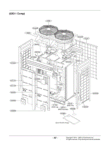 Section 2 parts for Lg Air Conditioner ARUN096DTE4.AWGBLUS from AppliancePartsPros.com