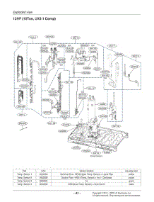 Section 3 parts for Lg Air Conditioner ARUN121BTE4.AWGBLUS from AppliancePartsPros.com
