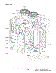 Section 2 parts for Lg Air Conditioner ARUN144BTE4.AWGBLUS from AppliancePartsPros.com