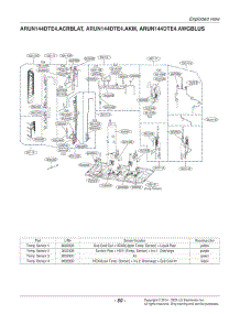 Section 3 parts for Lg Air Conditioner ARUN144DTE4.AWGBLUS from AppliancePartsPros.com