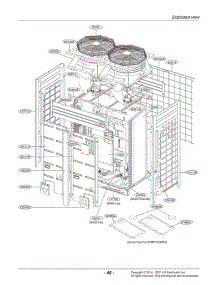 Section 2 parts for Lg Air Conditioner ARUN169BTE4.AWGBLUS from AppliancePartsPros.com