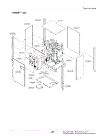 Section 2 parts for Lg Air Conditioner ARWM072BAS5.AWGBLUS from AppliancePartsPros.com
