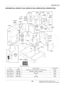 Section 3 parts for Lg Air Conditioner ARWM144BAS5.AWGBLUS from AppliancePartsPros.com