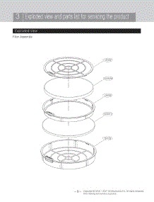 Filter Assembly parts for Lg AS401VSA0 from AppliancePartsPros.com