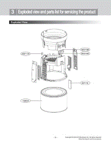 Section 3 parts for Lg AS560DWR0 from AppliancePartsPros.com
