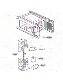 Latch Board parts for Lg Range CDMW14W from AppliancePartsPros.com