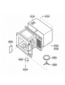 Oven Cavity parts for Lg Range CDMW14W from AppliancePartsPros.com