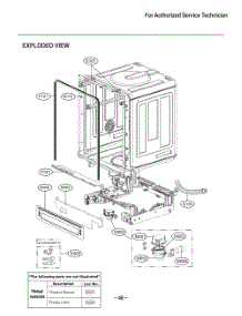 Introduction parts for Lg Dishwasher D1471DBK from AppliancePartsPros.com