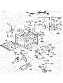 Interior Parts parts for Lg Range DFS11EA from AppliancePartsPros.com