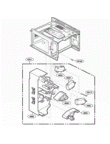 Latch Board Parts parts for Lg Range DFS11EA from AppliancePartsPros.com
