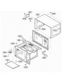 Oven Cavity Parts parts for Lg Range DFS11EA from AppliancePartsPros.com