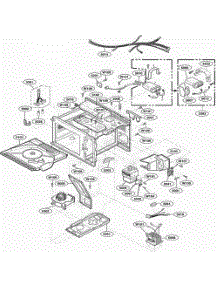 Interior Parts parts for Lg Range DFS11G from AppliancePartsPros.com