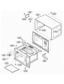 Oven Cavity Parts parts for Lg Range DFS11G from AppliancePartsPros.com