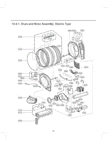 Section 3 parts for Lg Dryer DLE3300W from AppliancePartsPros.com