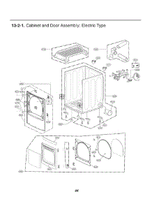 Section 2 parts for Lg Dryer DLE7050V from AppliancePartsPros.com