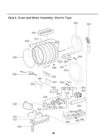 Section 3 parts for Lg Dryer DLE7050V from AppliancePartsPros.com