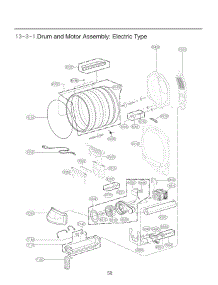 Section 3 parts for Lg Dryer DLE7060VE from AppliancePartsPros.com