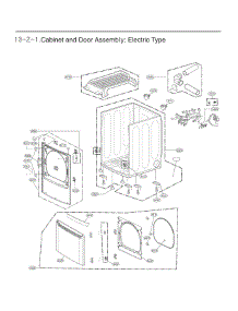 Section 2 parts for Lg Dryer DLE7150M from AppliancePartsPros.com