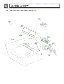 Control Panel And Plate Assembly parts for Lg Dryer DLE7400WEA from AppliancePartsPros.com