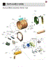 Drum And Motor Assembly: Electric Type