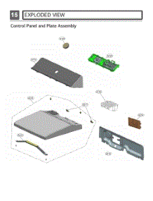 Control Panel And Plate Assembly parts for Lg Dryer DLE8480LE from AppliancePartsPros.com