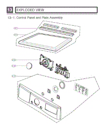 Control Panel parts for Lg Dryer DLEX4080B from AppliancePartsPros.com
