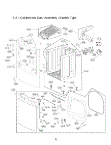 Section 2 parts for Lg Dryer DLEX7700KE from AppliancePartsPros.com