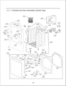Section 2 parts for Lg Dryer DLEX7710VE from AppliancePartsPros.com