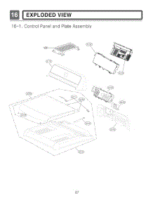 Control Panel parts for Lg Dryer DLEX7710WE from AppliancePartsPros.com
