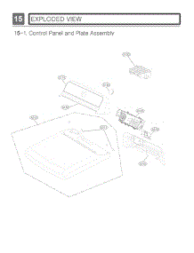 Control Panel And Plate parts for Lg Dryer DLEX7900BE from AppliancePartsPros.com
