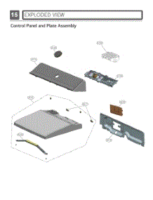 Control Panel And Plate Assembly parts for Lg Dryer DLEX8600WE from AppliancePartsPros.com