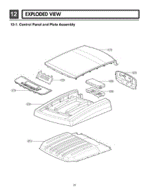 Control Panel parts for Lg Dryer DLG1002F from AppliancePartsPros.com