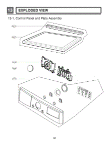 Control Panel parts for Lg Dryer DLG3471W from AppliancePartsPros.com
