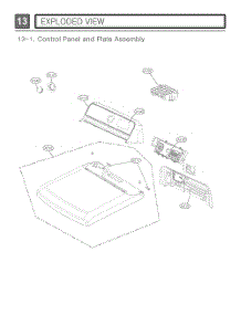 Control Panel And Plate Assembly parts for Lg Dryer DLG6101M from AppliancePartsPros.com