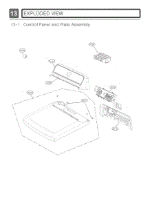 Diagram 1 parts for Lg Dryer DLG7401WEA from AppliancePartsPros.com