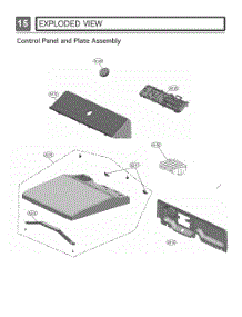 Control Panel And Plate Assembly parts for Lg Dryer DLG8401BE from AppliancePartsPros.com