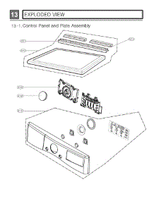 Control Panel parts for Lg Dryer DLGX4081B from AppliancePartsPros.com