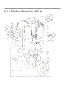 Section 2 parts for Lg Dryer DLGX5006K from AppliancePartsPros.com