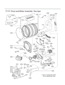 Section 3 parts for Lg Dryer DLGX6501W from AppliancePartsPros.com