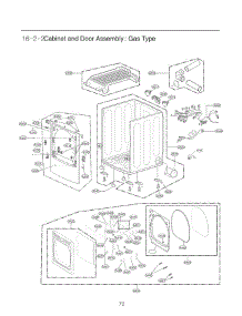 Section 2 parts for Lg Dryer DLGX7601VE from AppliancePartsPros.com