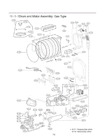 Section 3 parts for Lg Dryer DLGX7601VE from AppliancePartsPros.com